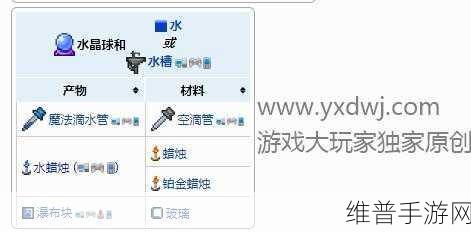 泰拉瑞亚和平蜡烛的神秘制作之道