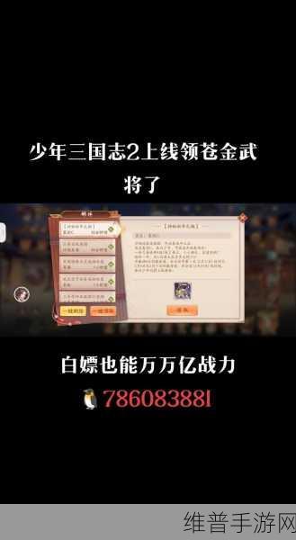 少年三国志玩家必看,银两短缺不用慌,实用妙招助你轻松解决