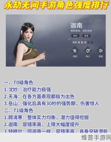 永劫无间手游角色选择全攻略