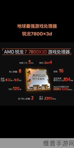 AMD锐龙7 7800X3D，手游公司视角下的游戏处理器深度解析