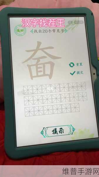 汉字找茬王找字堡挑战，深度攻略助你找出18个字
