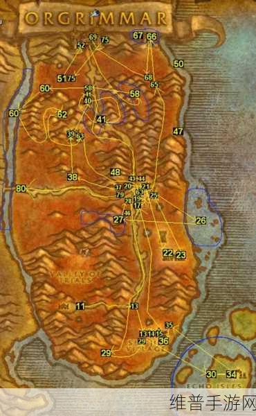 魔兽世界怀旧服部落16-20级贫瘠之地升级任务路线全攻略