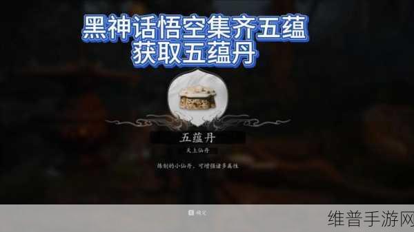 黑神话悟空五蕴获取方法全面解析