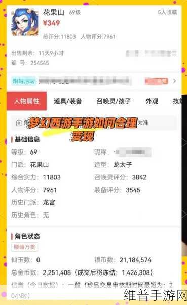 梦幻西游全面解锁操作指南，保障你的游戏资产安全