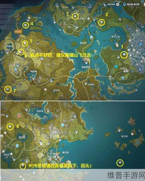 原神蒙德地灵龛全攻略，分布图与十把钥匙获取详解
