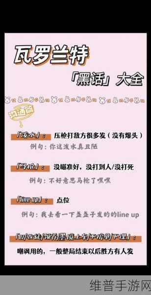 绝地求生刺激战场专业术语详解，助你晋升老玩家行列