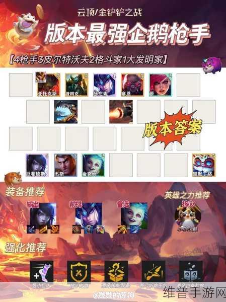 云顶之弈S9皮城枪手阵容深度玩法攻略