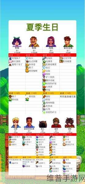 星露谷物语深度攻略，揭秘潘姆的喜好与日常