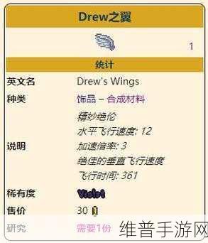 泰拉瑞亚简易翅膀制作攻略及其对资源高效管理的深远意义