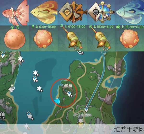 原神深度攻略,须弥钓鱼点位分布及竭泽获取全解析