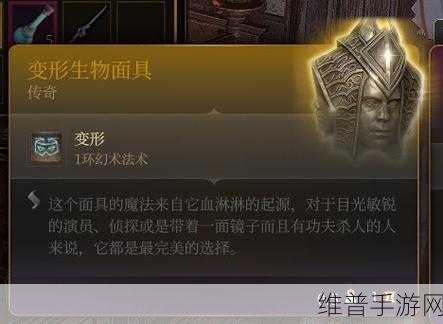 博德之门3灵巧武器全解析，探索战斗中的灵动之选