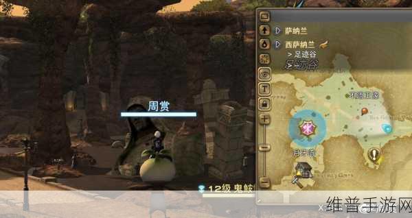 FF14狩猎怪刷新点全攻略，萨纳兰地区B怪刷新点深度解析