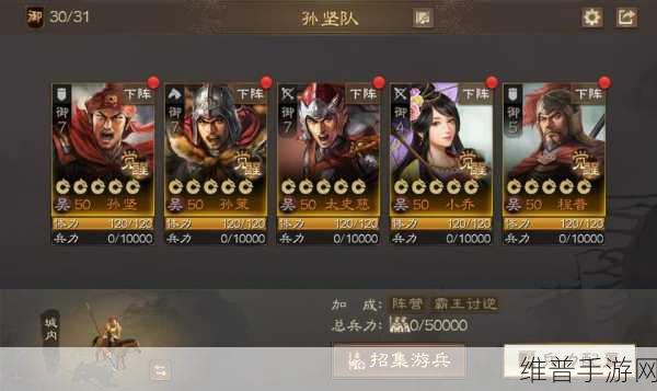 三国志战棋版群骑阵容深度解析与搭配一览