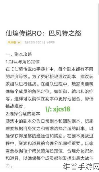仙境传说RO手游深度攻略，裂缝任务与铁材料获取指南