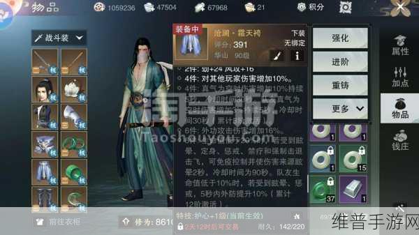 楚留香手游金装攻略，解锁顶级装备的秘密