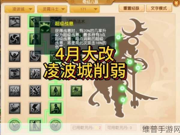 梦幻西游凌波城战意提升全攻略