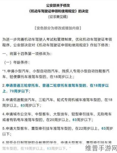 2025年驾驶证新规全面解读，手游玩家出行攻略新升级