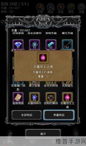 地下城堡2深度解析，揭秘献祭者面具的来源及其蕴含的神秘力量