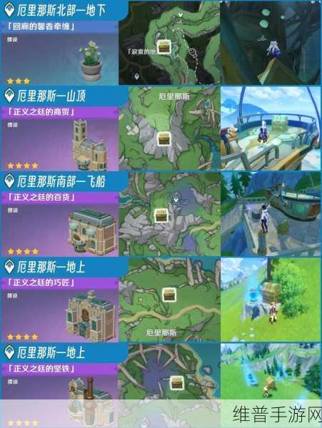原神稻妻藏宝地4详尽位置探索攻略