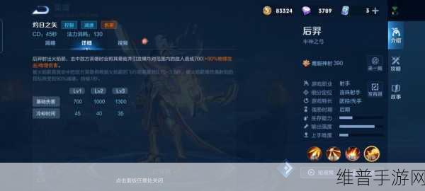 王者荣耀后羿深度攻略，解锁高爆发输出的秘密