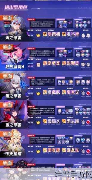 崩坏3手游攻略，哪些女武神适合担任主C