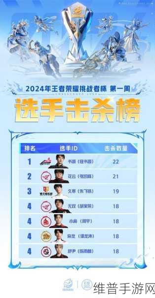 2024王者荣耀挑战者杯奖金全解析,冠军荣耀与丰厚奖金的双重诱惑