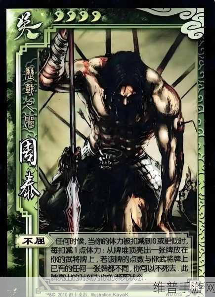 深入探索少年三国志吴国武将周泰的多元缘分与搭配策略