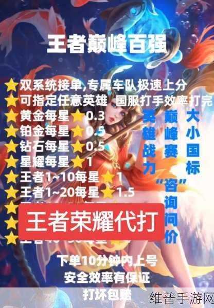 王者荣耀代练平台深度解析，哪个平台最适合你？
