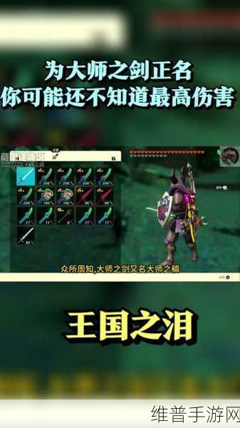 塞尔达传说王国之泪大师剑武器获取全攻略