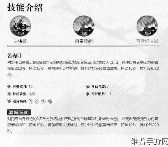 三国志战略版深度攻略，黄盖玩法全解析