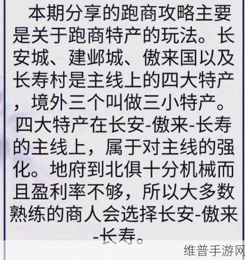 梦幻西游环装商人盈利策略，资源管理技巧与价值最大化指南
