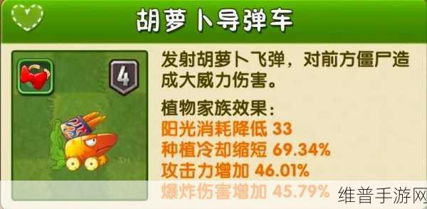 植物大战僵尸2豌豆荚全面攻略，解锁豌豆家族的终极力量