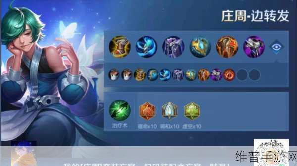 王者荣耀庄周深度攻略，解锁辅助坦克的无限潜能