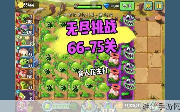 植物大战僵尸无尽模式生存全攻略，深度策略与技巧揭秘，助你挑战生存极限
