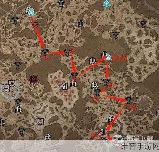 暗黑4莉莉丝祭坛路线全攻略，详尽位置图与探索指南
