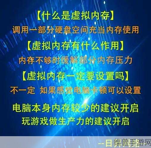 手游攻略，深入解析Windows系统虚拟内存分页与优化方法