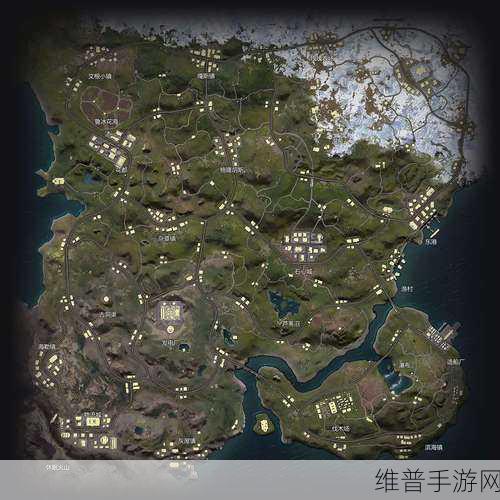 和平精英深度攻略，沙漠地图滨海小镇，隐秘瑰宝等你发掘