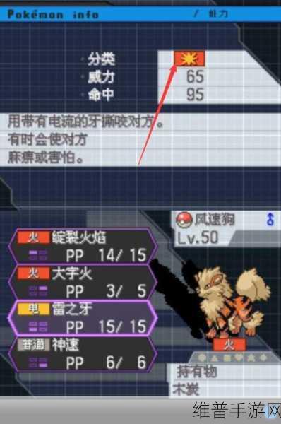 口袋妖怪手游物攻种族排名深度揭秘