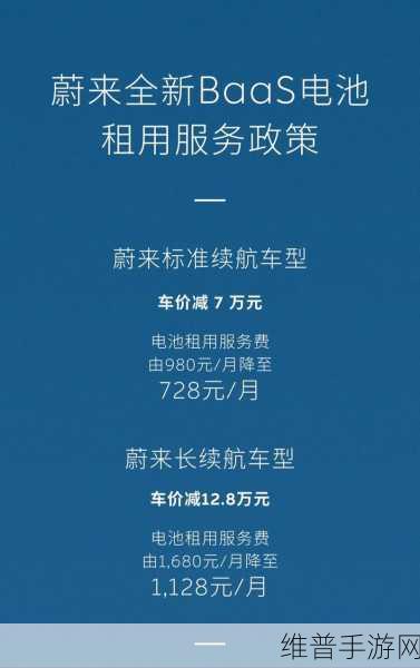 蔚来新动向,换电服务费收费模式揭晓,手游玩家竟也受惠其中?