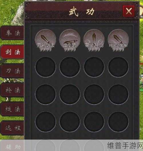 天下霸图手游深度攻略，解锁新武功的秘籍