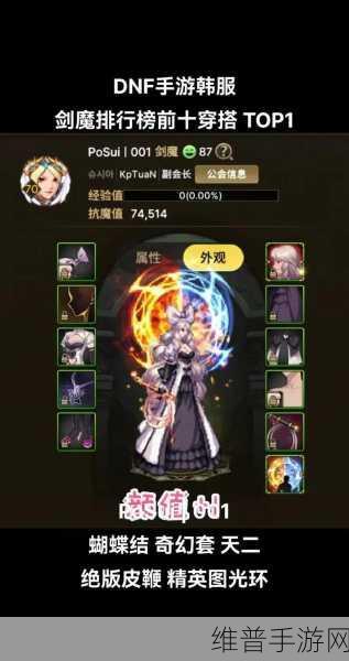 地下城与勇士，起源DNF手游韩服魔战肩适配职业全解析