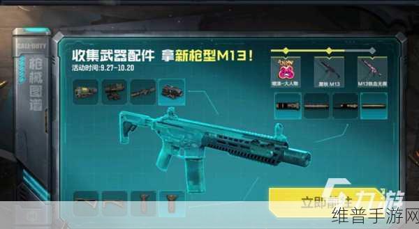 使命召唤手游攻略，全面解析如何获得使命召唤M13