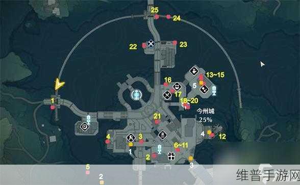 鸣潮手游今州城区域全宝箱攻略，详尽位置指南
