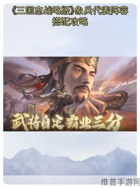 三国志，战略版深度解析——象兵适合什么队伍？