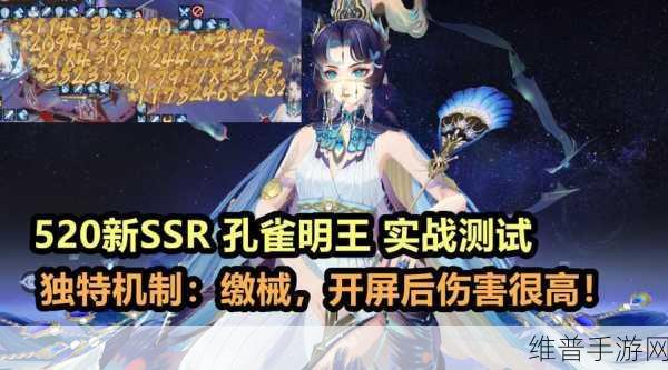 阴阳师孔雀明王御魂搭配深度攻略