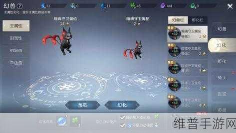 魔域口袋版幻兽玩法全攻略,深度解析幻兽喂食技巧