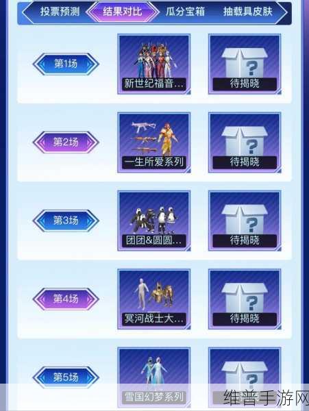 和平精英套装返场投票大赛全攻略,活动入口及详细数据解析