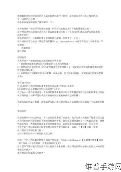 怪物猎人P3攻略,灵雀石与白鹭石的挖掘指南
