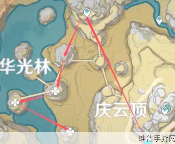 原神探索却砂木分布全攻略，掌握自然资源采集的高效之道