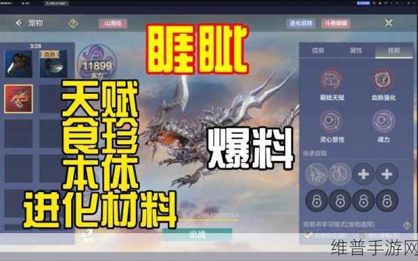 深度剖析妄想山海游戏,全面揭秘十大最强神兽排行榜,详尽解析神兽战力强度与特色